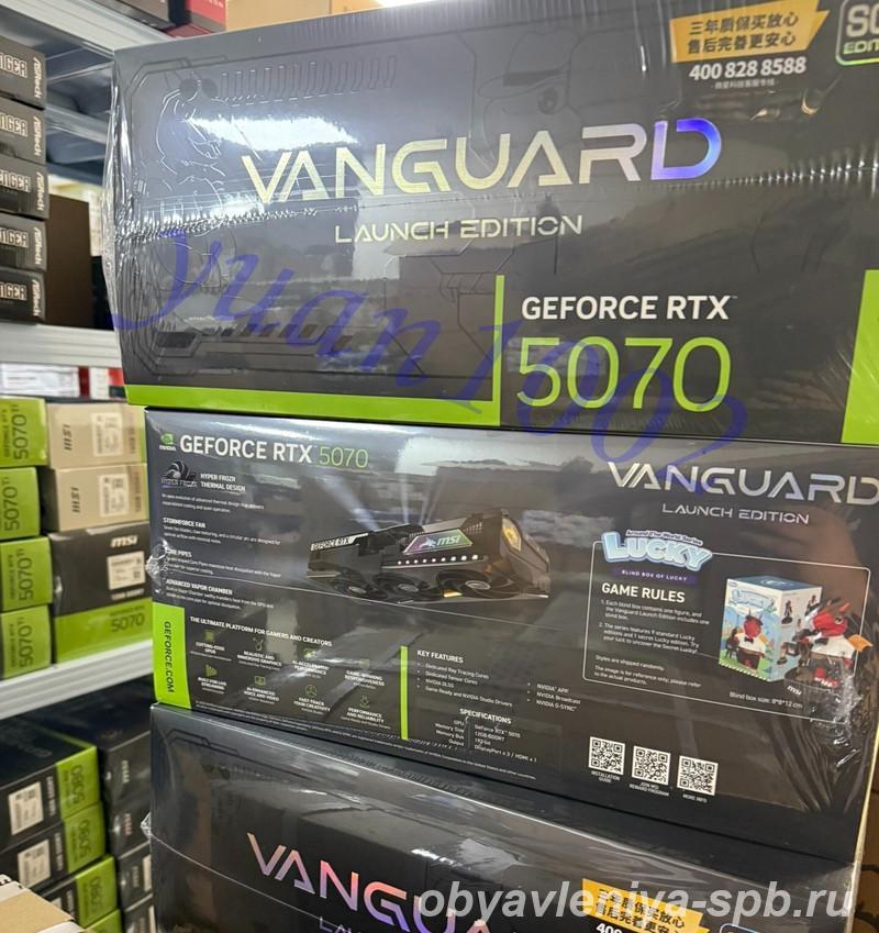 Продаю новую видеокарту MSI RTX 5070 12G VANGUARD SOC B - Белоостров (Санкт-Петербург)