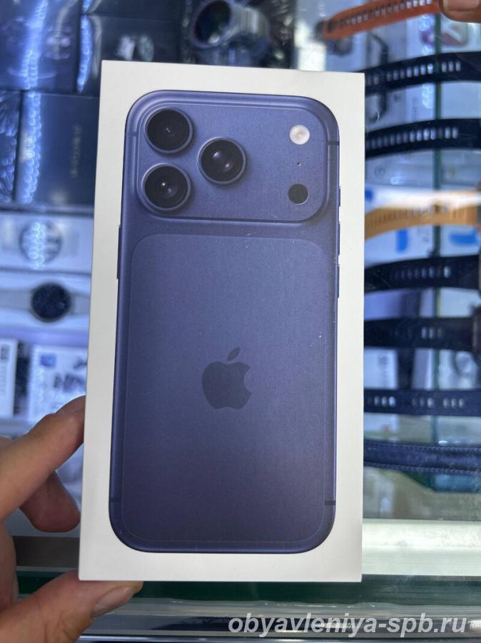 Apple iPhone 17 Pro Max 512 ГБ, темно-синий, абсолютно ... - Санкт-Петербург